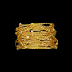 Gold beaded cord napkin ring