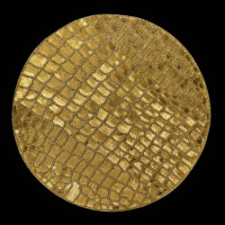 Gold Beaded Placemat Set