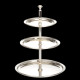3-Tier Etagere Silver Plated