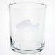 Verre droit haut Poisson St Pierre 240 ml H 9,2 cm D 9 cm