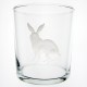 Verre droit haut Lapin 240 ml H 9,2 cm D 9 cm