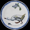 Decorative tin "Bracquemond" Duck Long Neck