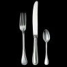 Dessert fork "Jonc" silverplated