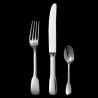 Dessert fork "Vieux Paris" silverplated