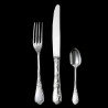 Dinner fork "Tulipe" silverplated