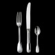 Dessert fork "Tulipe" silverplated