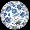  Assiette en tôle "Musées" Iznik