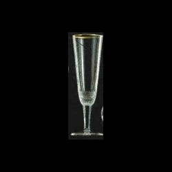 Flute à champagne en cristal 180ml. collection ROYAL