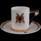 Royal Doulton service renard tasse café et sous tasse