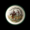 Assiette à céréales en faience, chasse d'après Herring