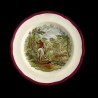 Copeland Herring hunting scene dessert plate