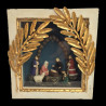 Christmas frame of Jesus' Nativity