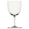 Verre à eau à pied haut cristal collection n°4