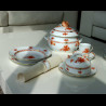 Plat long ovale 47cm Apponyi Herend