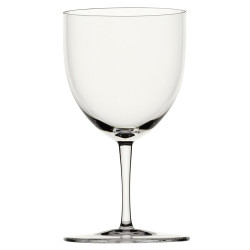 Verre à eau à pied haut cristal collection n°4