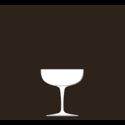Verre à eau à pied haut cristal collection n°4