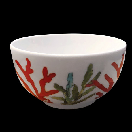 Bol porcelaine Corail