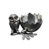 Pewter Eggcup Owl