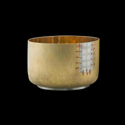 Small cup in gilded brass "Aichi"