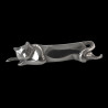 12 animal knife-rests by Sandoz for Gallia Christofle, silver plated, c. 1930