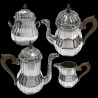 Tea and Coffee Set in silver, 4 pieces, by G.Falkenberg