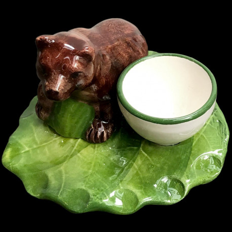 Bear egg cup