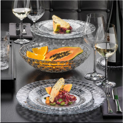 Assiette de table osier