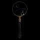 Studded Ebony Magnifying Glass Napoleon III Period