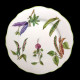 Assiette de table bois mélangés collection porcelaine de Limoges