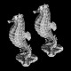 Salt & pepper Sea horse pewter