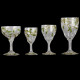 "Mistletoe" Shot glass Edmond Lachenal