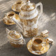 Tasse à café Royal Crown Derby Aves Gold