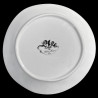 Assiette de table faïence  Oursin