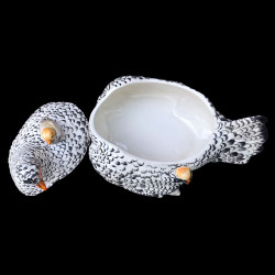 Soupière faÏence Poule et poussins