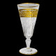 Flûtes à champagne cristal Baccarat Eldorado XIXe H 17 cm les 14