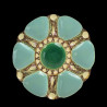 Majolica oyster plate by Minton 1876