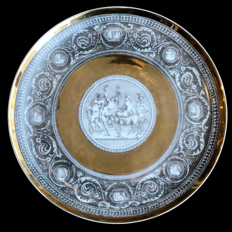 Assiette "Cammei" Fornasetti c.1960