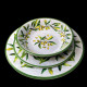 Assiette de table melamine collection Pitcholine