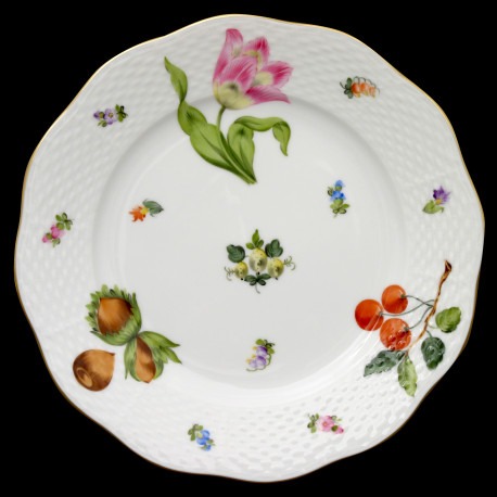 Dessert plate 21cm Fruits Necker FRN Herend