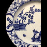 Creil et Montereau modèle Japon XIXe  assiette table faience 23 cm