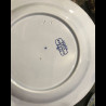 Creil et Montereau modèle Japon XIXe  assiette table faience 23 cm