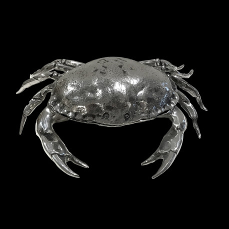 Plat à caviar en forme de Crabe par Piero Figura