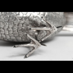 Shaker en argent Faisan