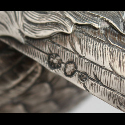 Shaker en argent Faisan