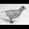 Shaker en argent Faisan