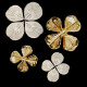 Golden Shamrock Candelabra