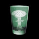 Crystal Tumbler Glass Mushrooms