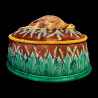 George Jones Partridge Game Pie Dish, 19th century