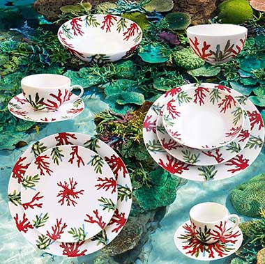 Collection porcelaine Corail